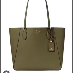 NWOT KATE SPADE POPPY TOTE OliveGreen